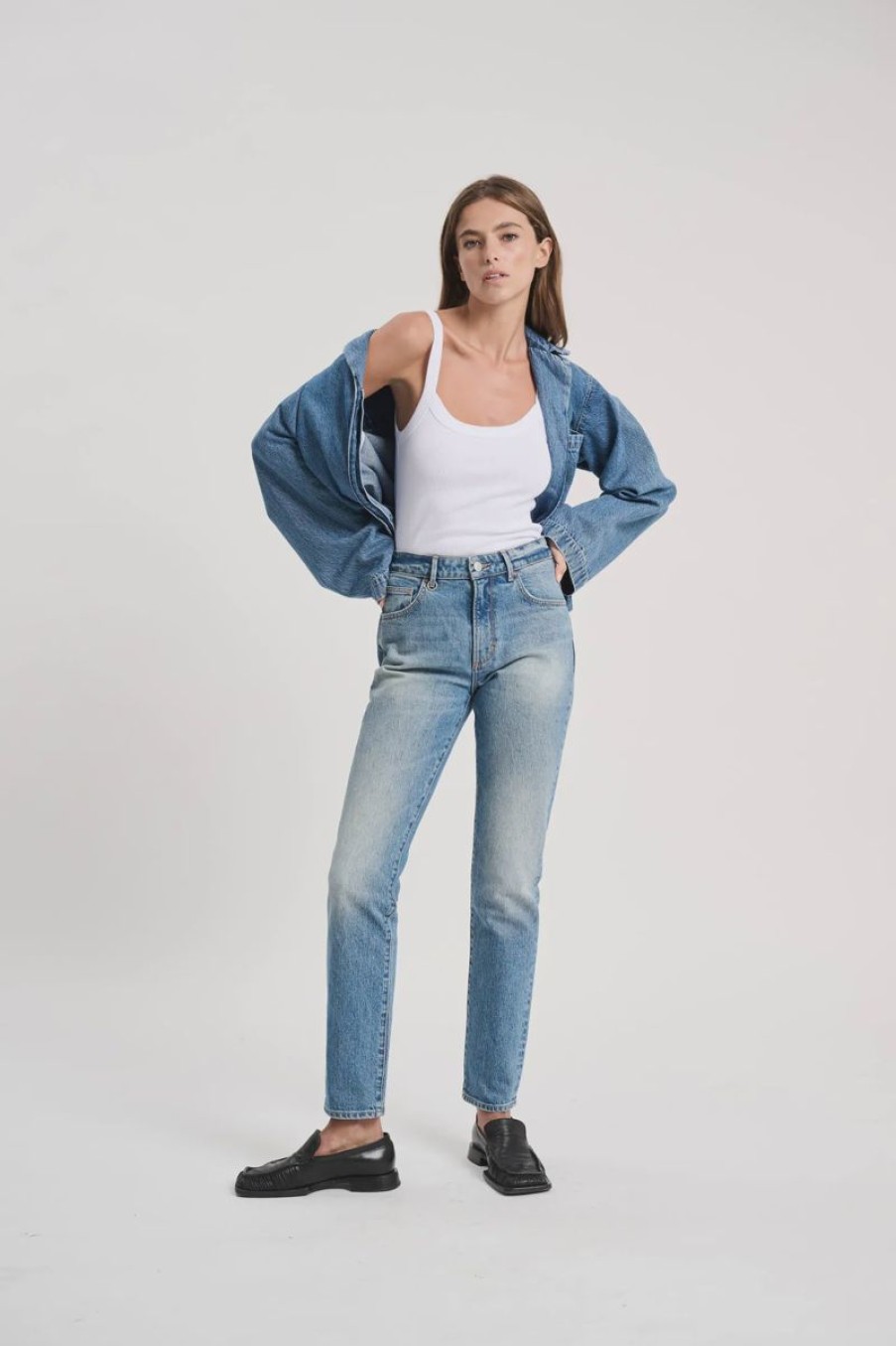 Women Neuw Denim Jeans | Neuw Denim Lexi Straight Jean-Dreams