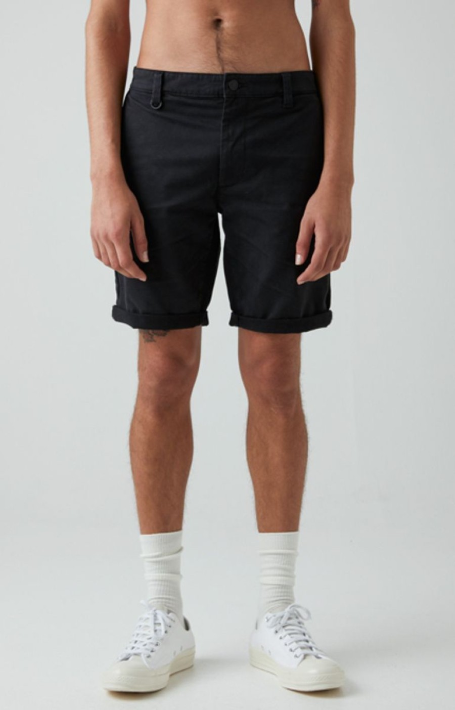 Men Neuw Denim Denim Shorts | Neuw Denim Cody Denim Short-Black