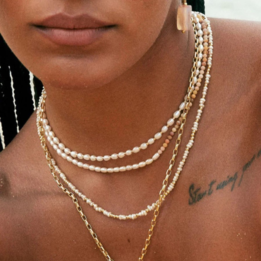 Women Arms Of Eve Jewellery | Arms Of Eve Bahamas Pearl Necklace