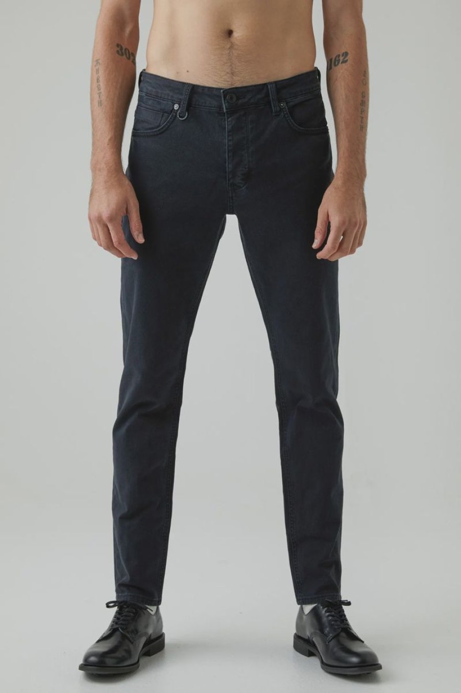 Men Neuw Denim Jeans | Lou Slim Twill-Black