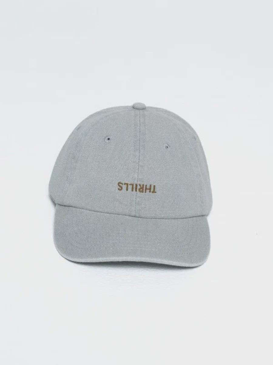 Men THRILLS Caps | Thrills Minimal Thrills 6 Panel Cap- Sage Grey