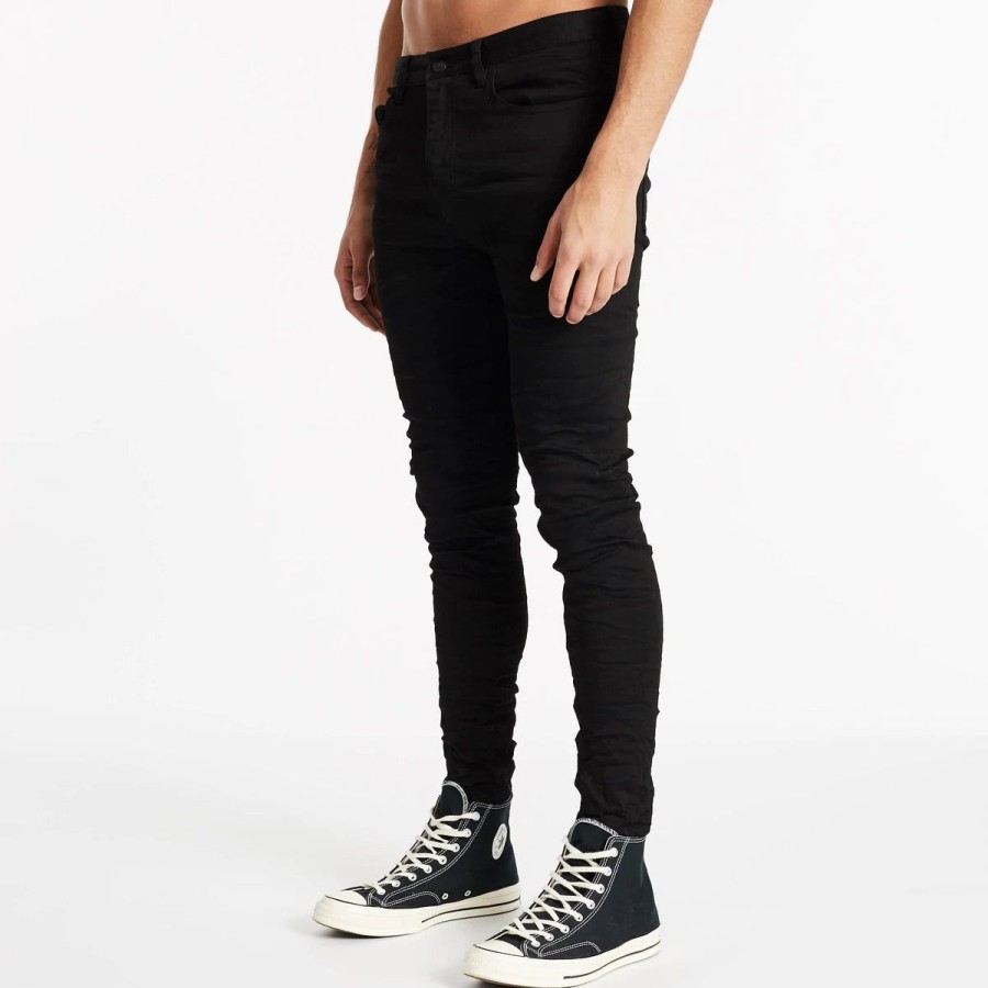 Men Kiss Chacey Jeans | K1 Super Skinny Fit Jean-Black