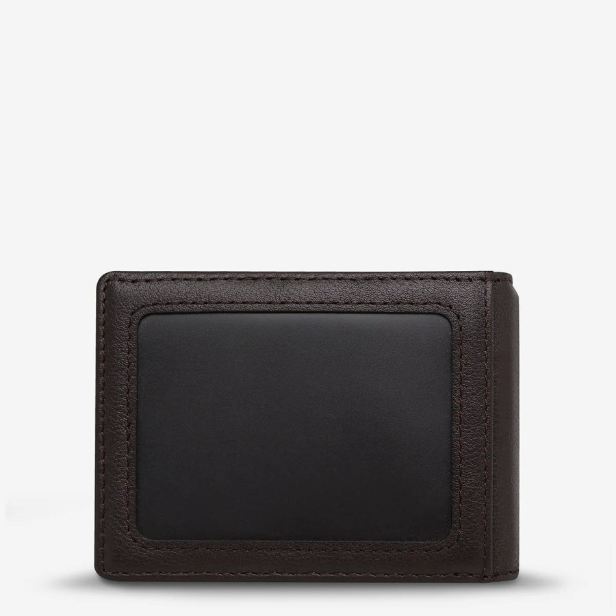 Men Status Anxiety Wallets | Status Anxiety Melvin Wallet- Chocolate