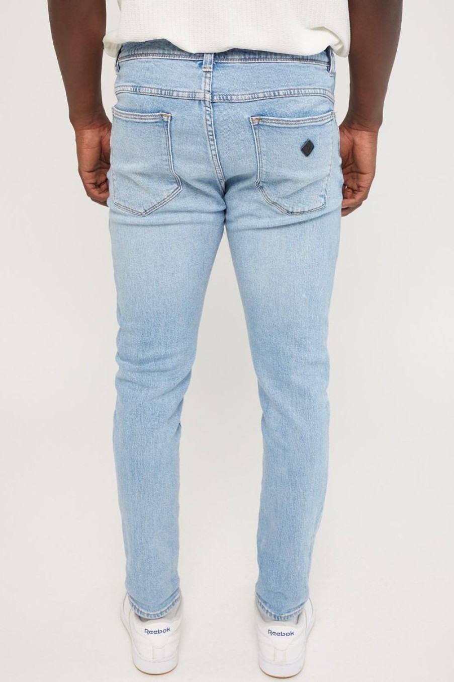 Men ABrand Jeans | A Dropped Skinny Jean- Ice Blue Og