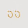 Women By Charlotte Jewellery | By Charlotte 18K Gold Vermeil All Kinds Of Beautiful Hoops