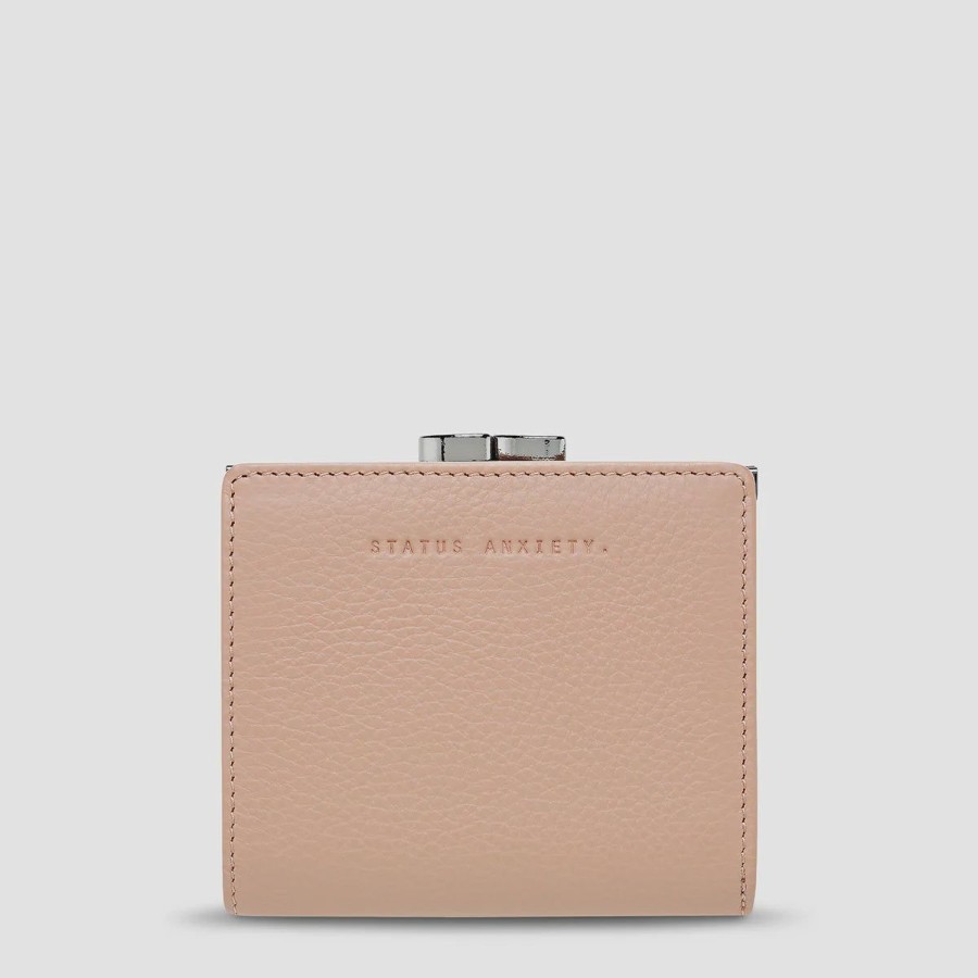 Women Status Anxiety Wallets & Pouches | Status Anxiety As You Were Wallet-Dusty Pink