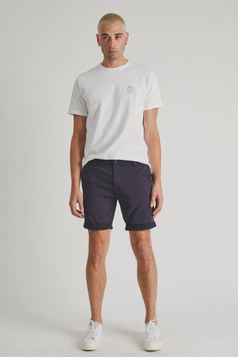 Men Neuw Denim Denim Shorts | Neuw Denim Cody Denim Short-French Navy