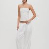 Women Lioness Tops | Lioness Allure Strapless Top-Porcelain