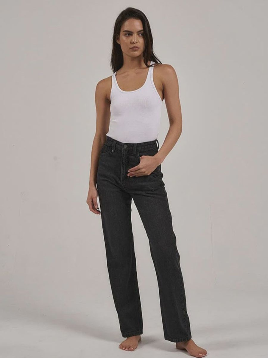 Women THRILLS Jeans | Thrills Pulp Jean-Smoke Black