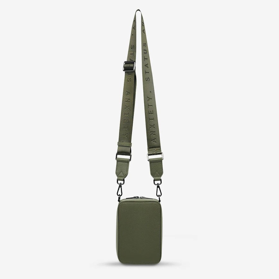 Women Status Anxiety Bags | Status Anxiety Good Life Cross Body Bag-Khaki