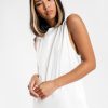 Women Nude Lucy Tops | Keira Basic Muscle- White