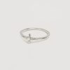 Women By Charlotte Jewellery | By Charlotte Live In Light Ring- Sterling Silver