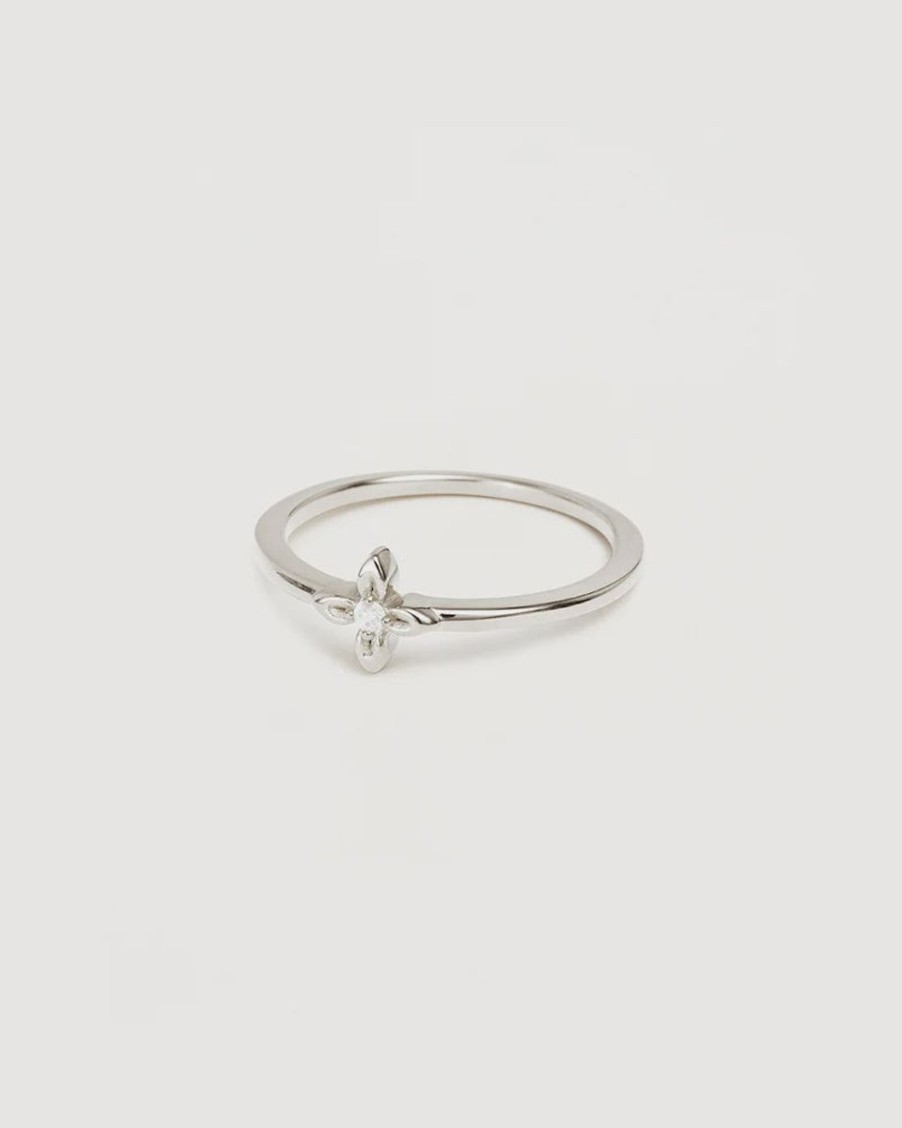 Women By Charlotte Jewellery | By Charlotte Live In Light Ring- Sterling Silver