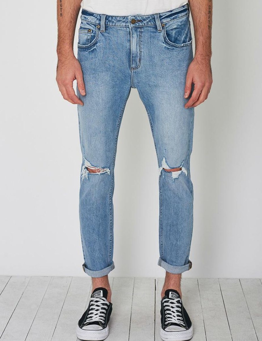 Men Rollas Jeans | Rollies-Organic Crush Destroy