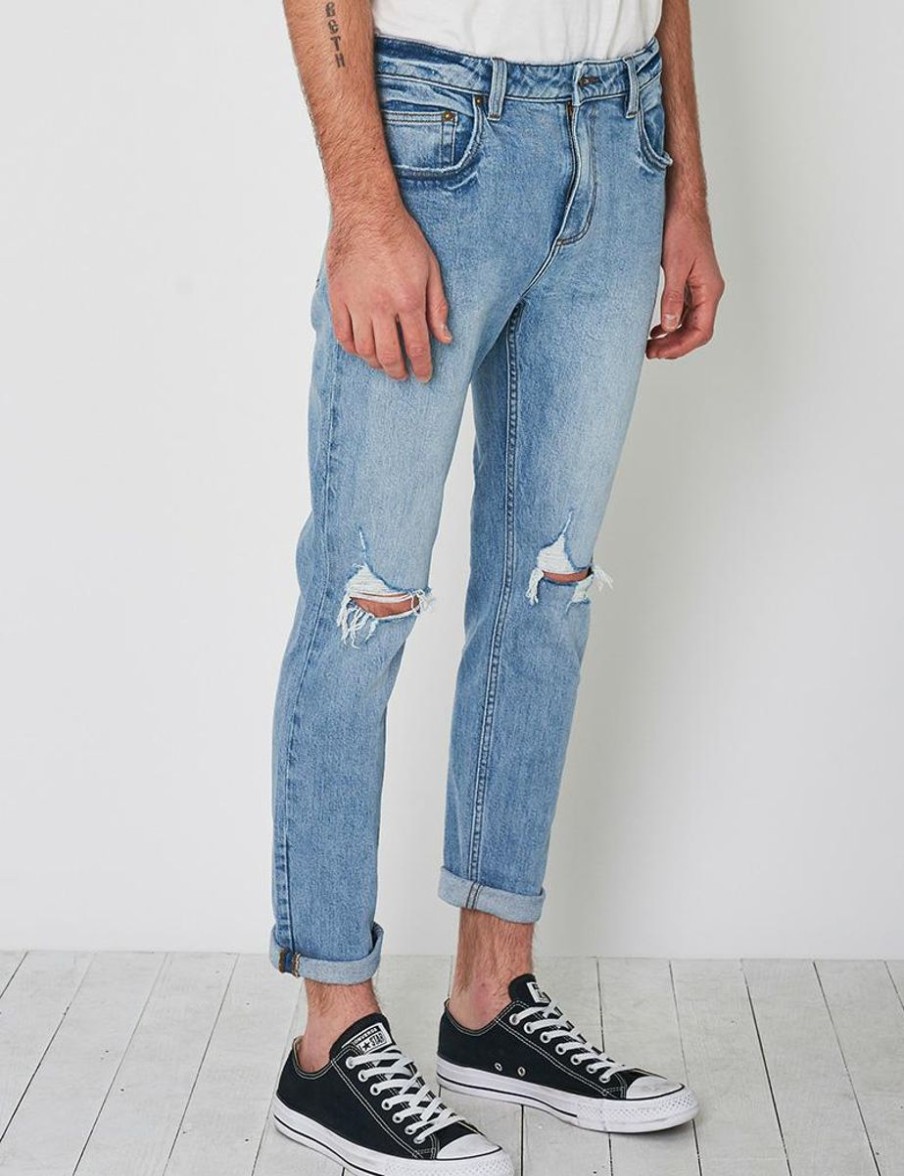 Men Rollas Jeans | Rollies-Organic Crush Destroy