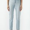 Women Neuw Denim Jeans | Neuw Denim Lola Mom Jean-Shell Blue