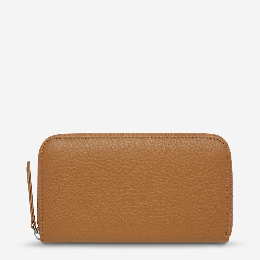 Women Status Anxiety Wallets & Pouches | Status Anxiety Yet To Come Wallet-Tan