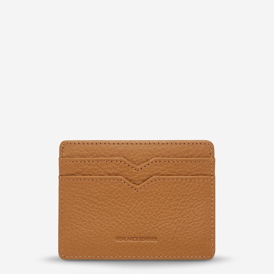 Women Status Anxiety Wallets & Pouches | Status Anxiety Together For Now Card Holder-Tan