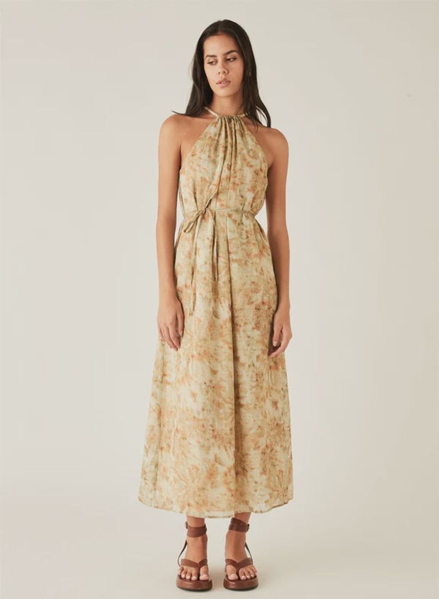 Women Esmaeé Dresses | Esmaee Edem Midi Dress-Sand