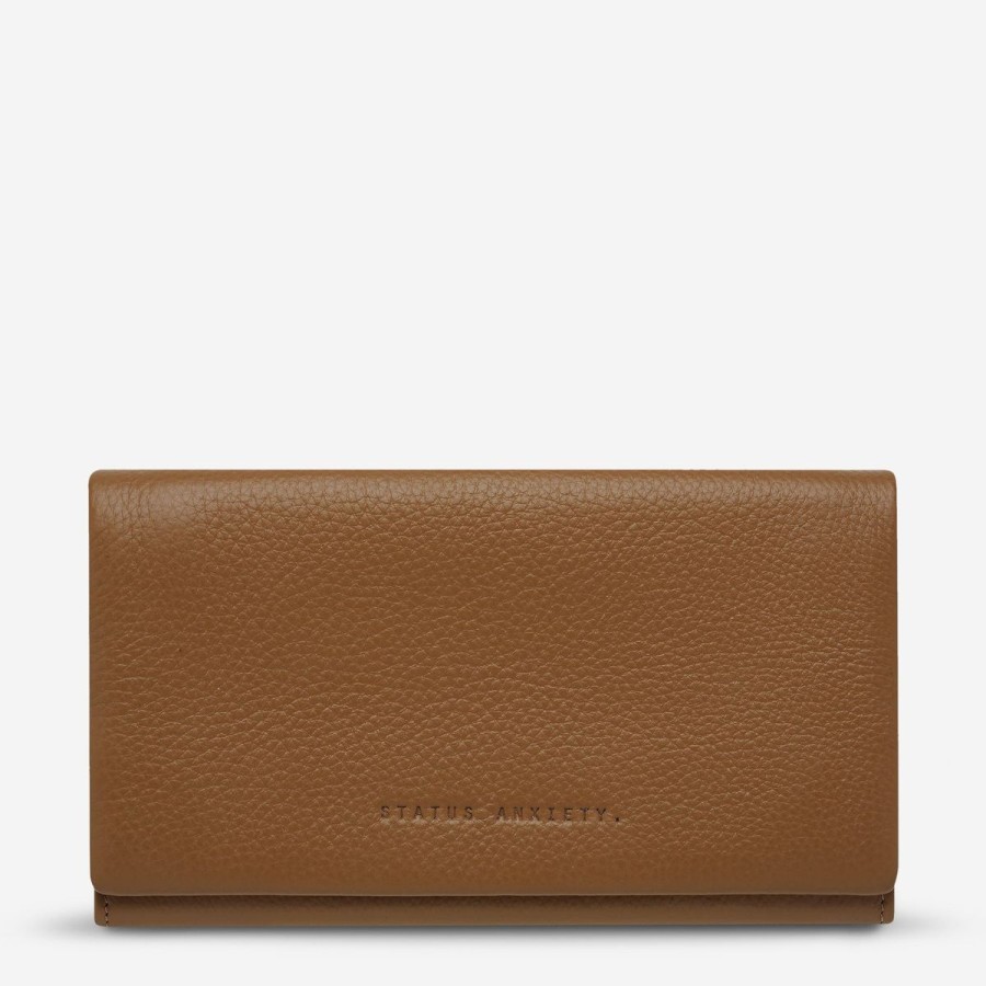 Women Status Anxiety Wallets & Pouches | Status Anxiety Nevermind Wallet-Tan