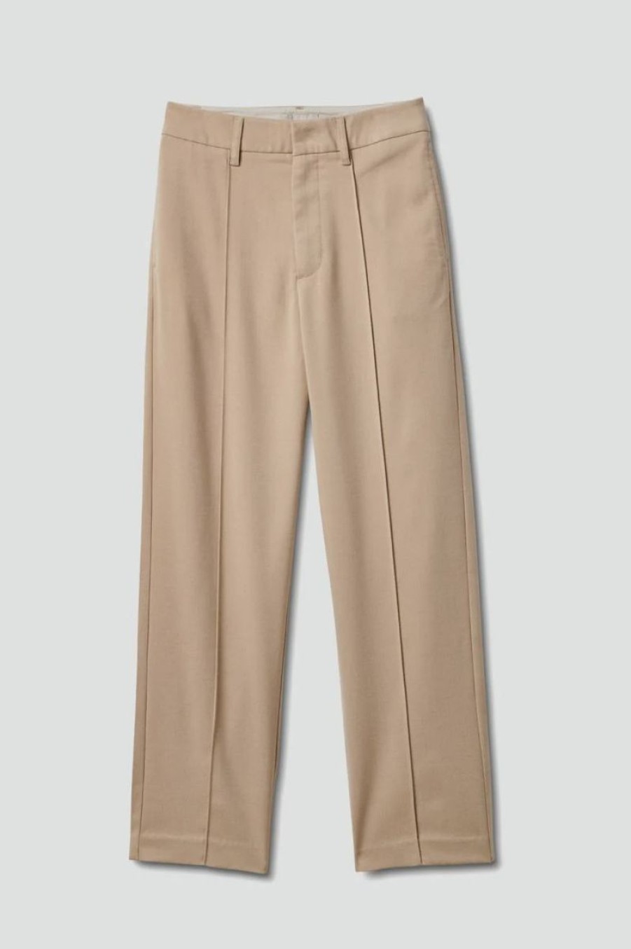 Women Brixton Pants | Brixton Retro Trouser Pant- Safari