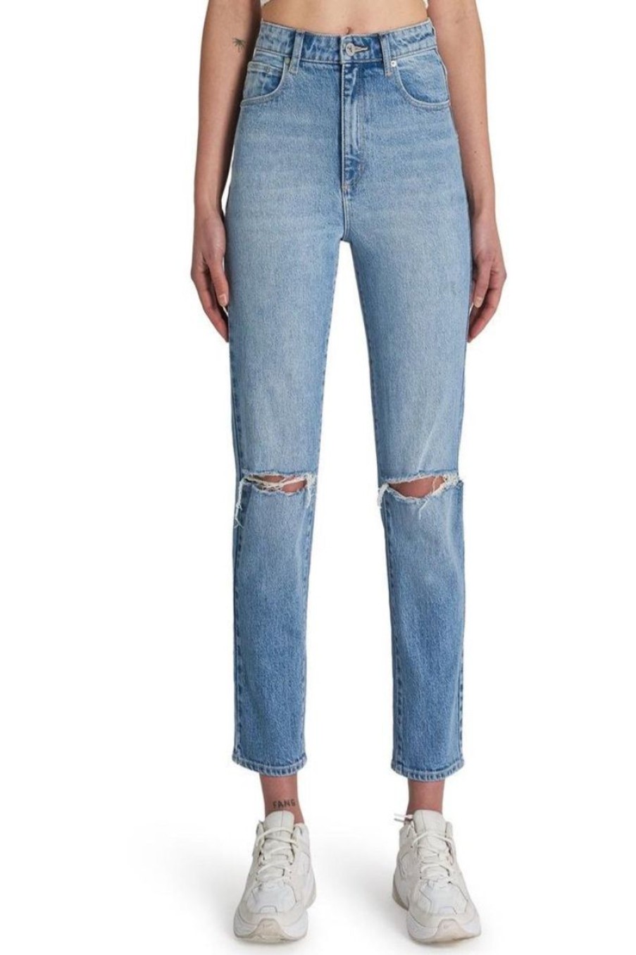 Women ABrand Jeans | A 94 High Slim- April Rip