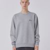 Men Barney Cools Jumpers | Barney Cools B. Cools Sweatshirt-Grey Melange