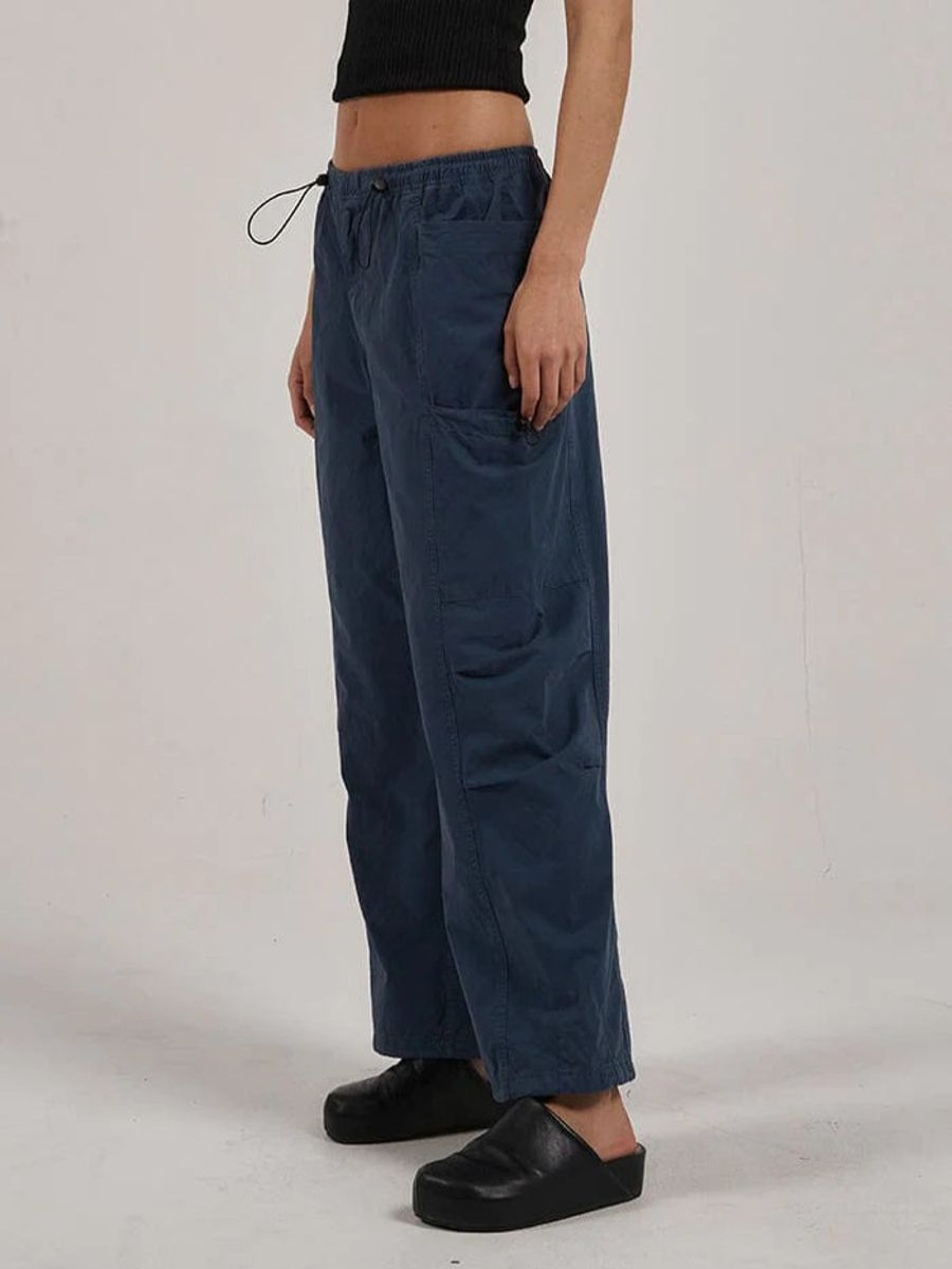 Women THRILLS Pants | Thrills Dyad Parachute Pant-Navy Teal