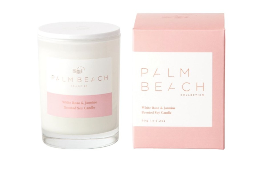 Lifestyle Palm Beach | 90G Mini Candle-White Rose & Jasmine