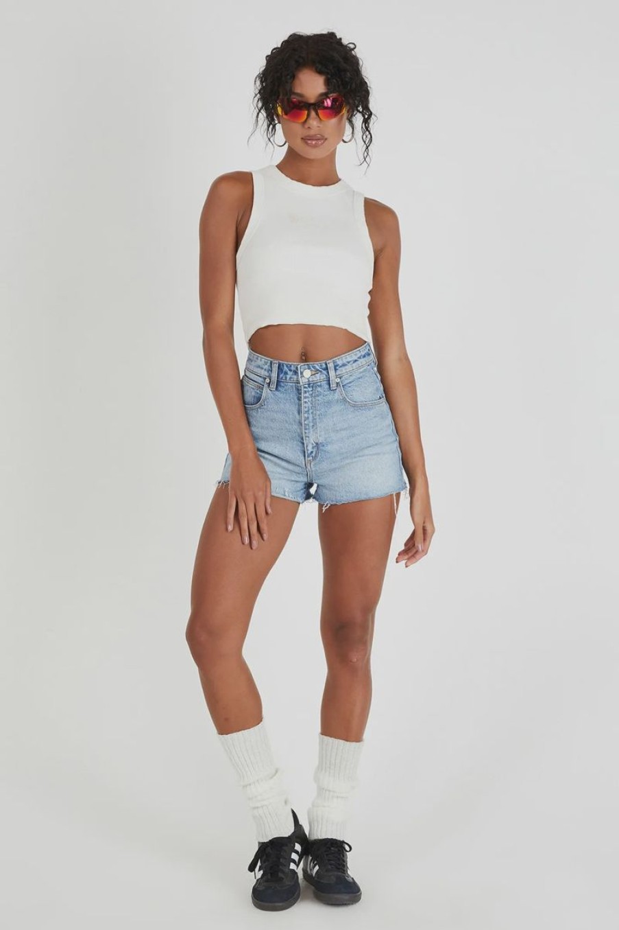 Women ABrand Denim Shorts | A High Relaxed Short- Felicia