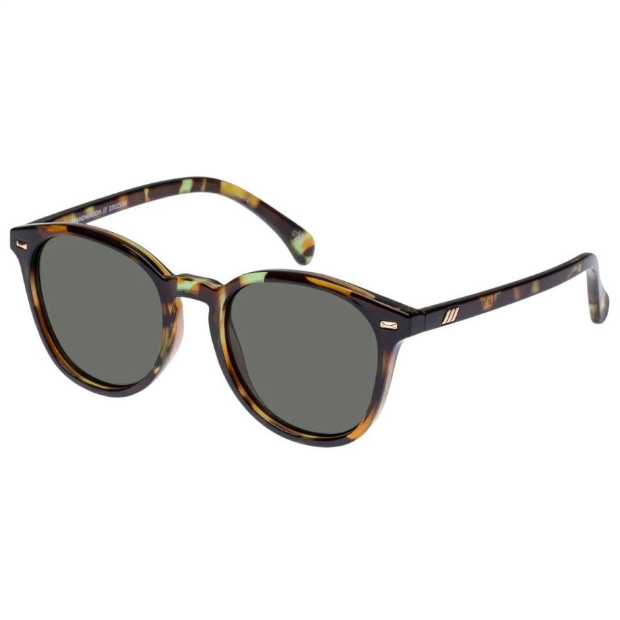 Women Le Specs Sunglasses | Le Specs Bandwagon Sunglasses-Forrest Tort