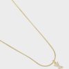 Women Pastiche Jewellery | Initial X Necklace