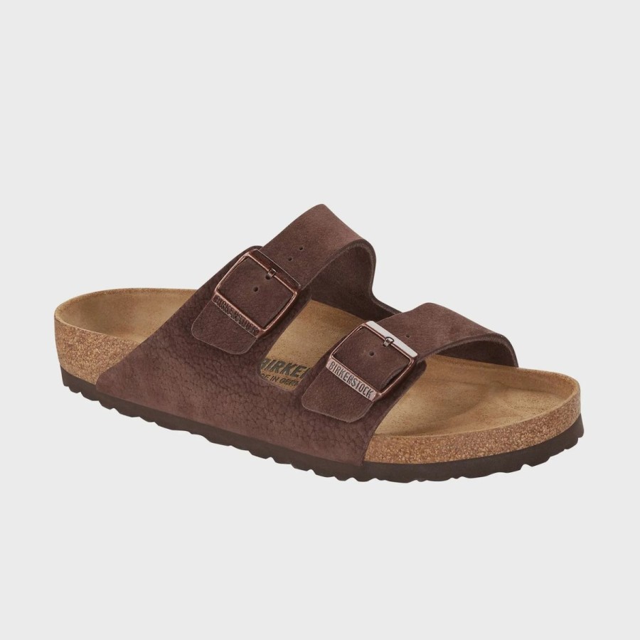 Footwear Birkenstock Arizona | Birkenstock Arizona Desert Buck Roast Nubuck Leather Regular