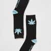 Women Afends Socks | Controlla Hemp Crew Socks-Black