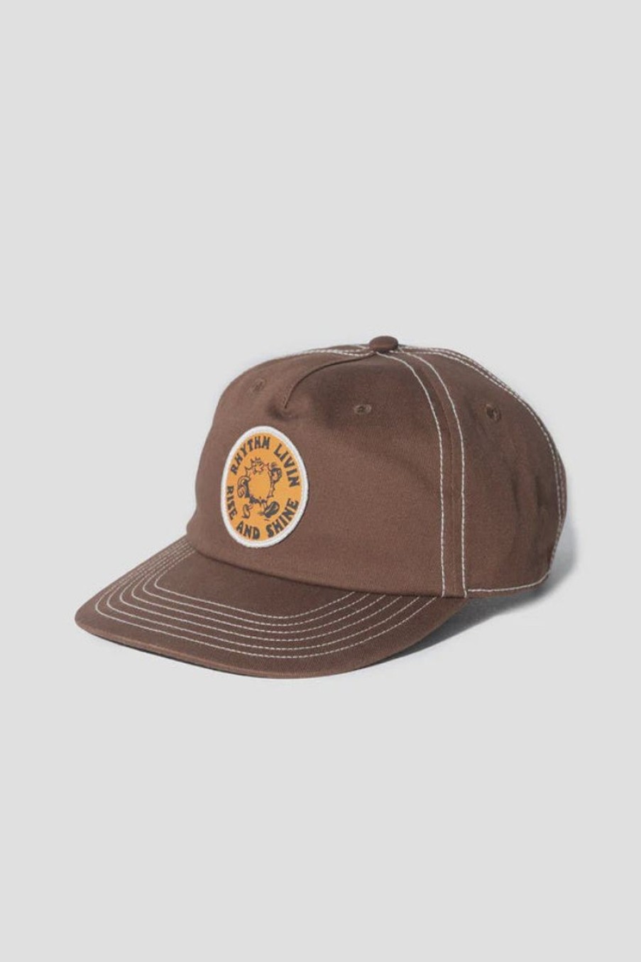 Men Rhythm Caps | Rhythm Rise & Shine Cap-Brown