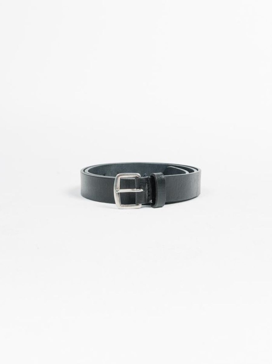 Women THRILLS Belts | Thrills Leather Belt-Black