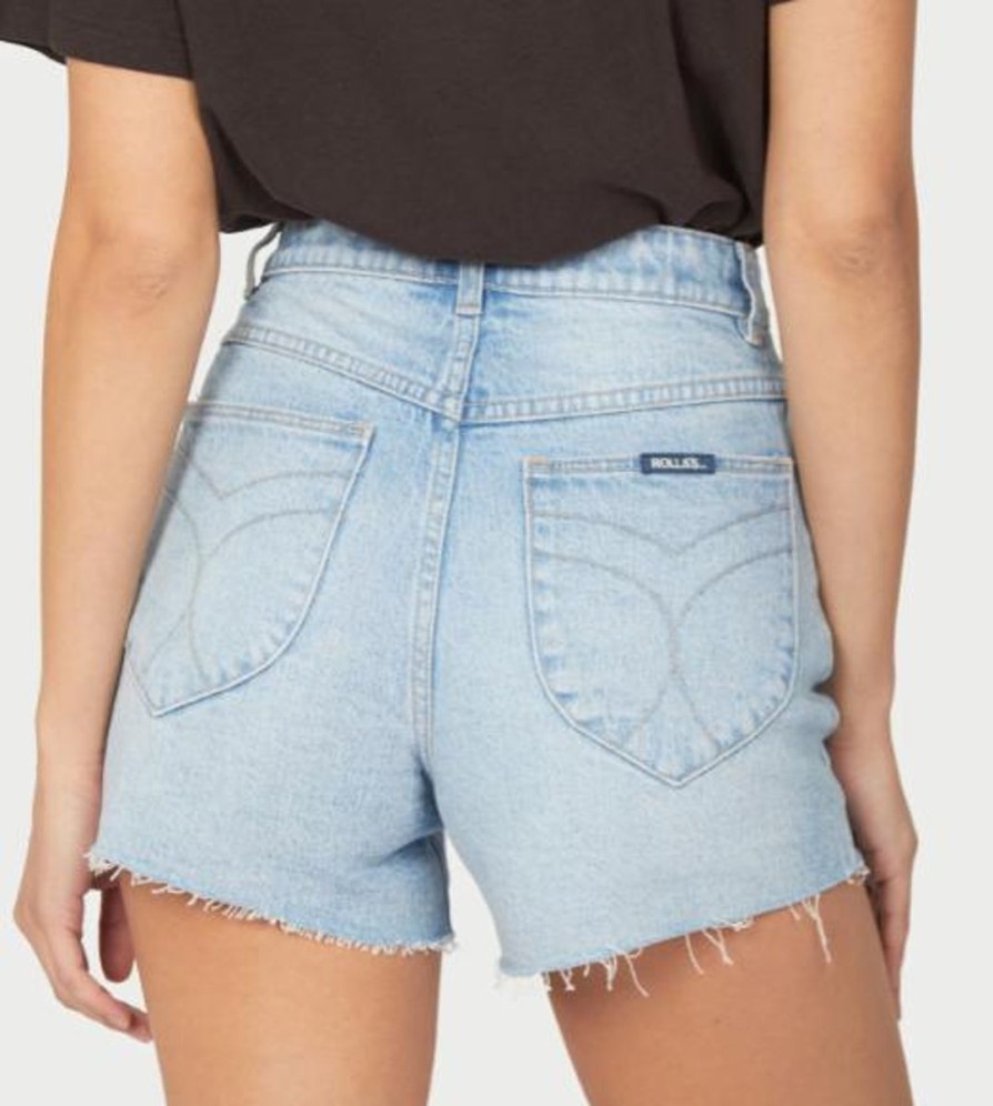 Women Rollas Denim Shorts | Rolla'S Original Denim Short-Sunshine Blue