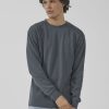 Men THRILLS Tees | Thrills Union Waffle Long Sleeve-Petrol