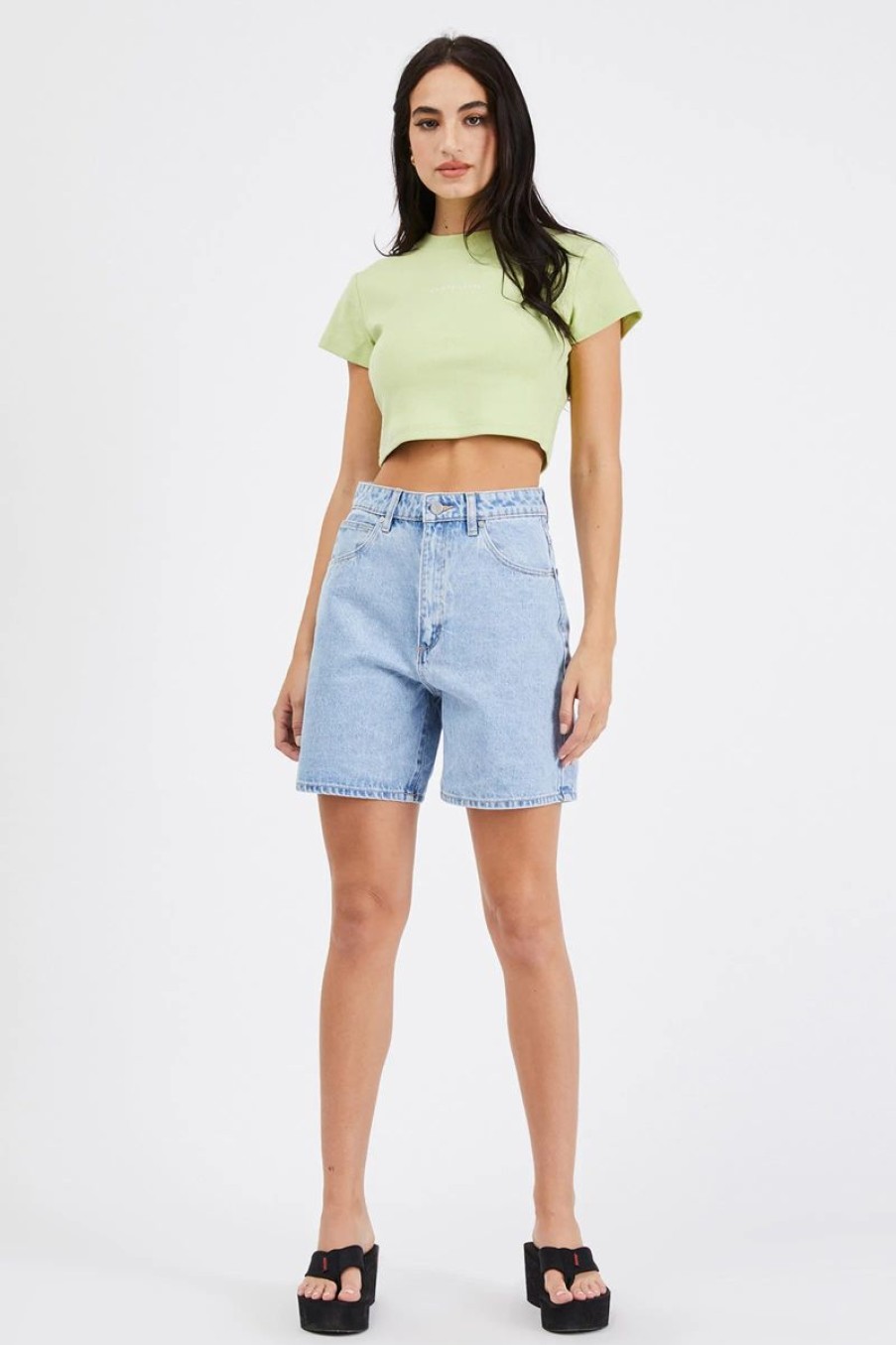 Women ABrand Denim Shorts | Abrand Carrie Short-Walkaway