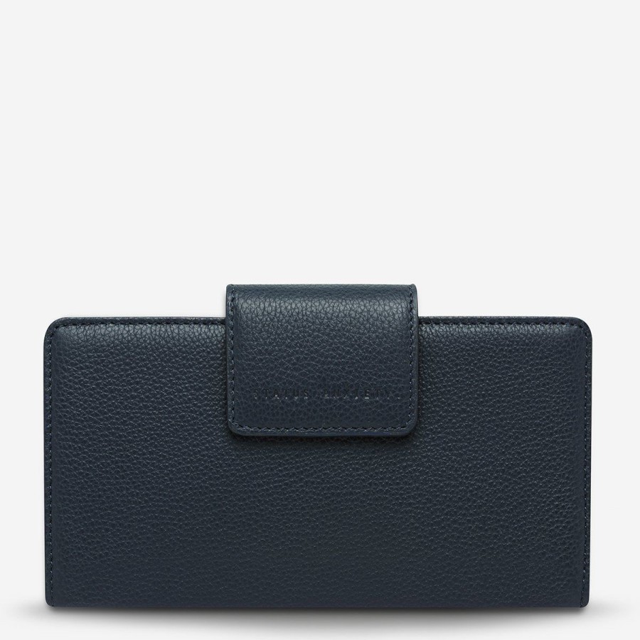 Women Status Anxiety Wallets & Pouches | Status Anxiety Ruins Wallet-Navy