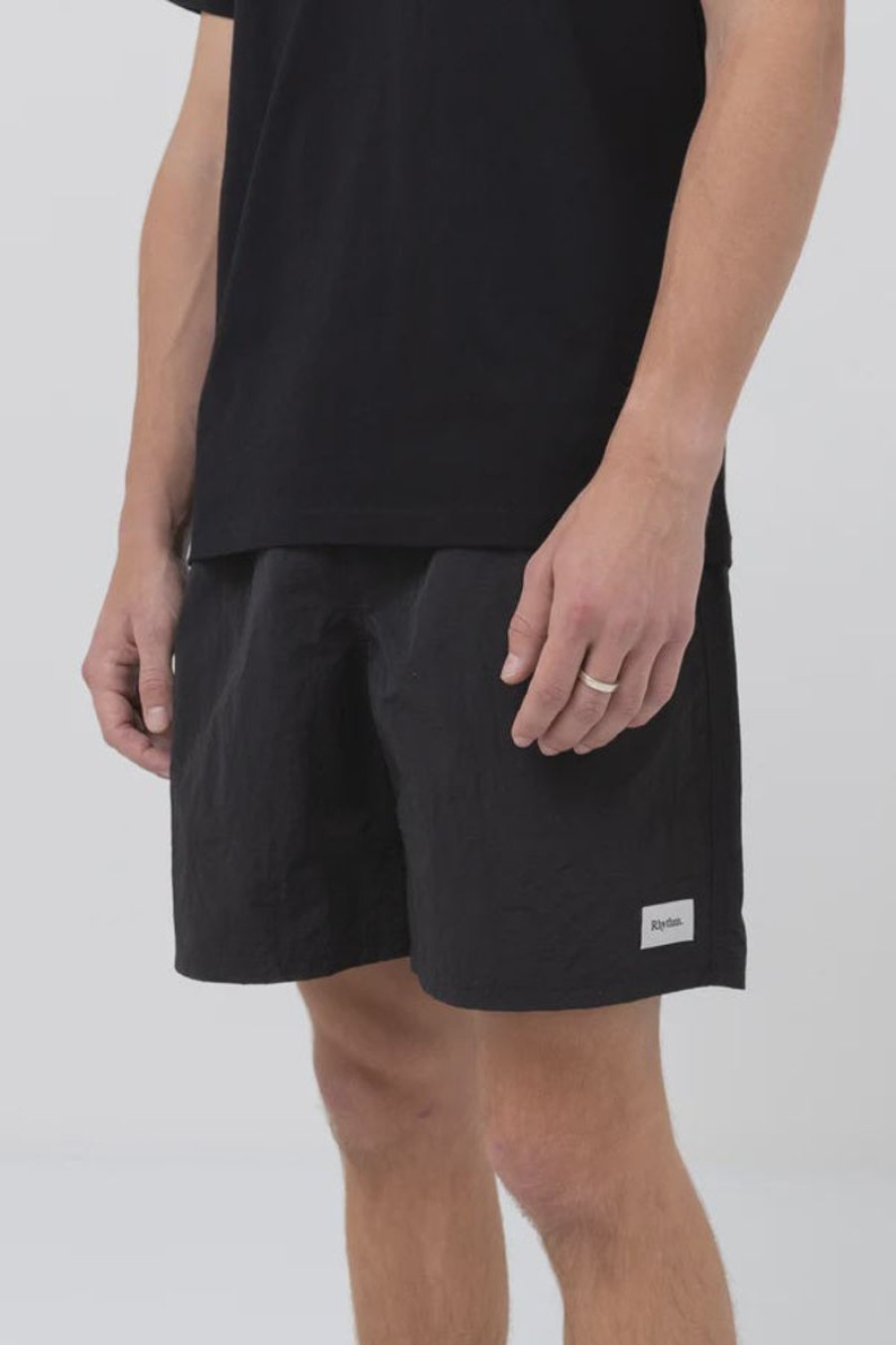 Men Rhythm Shorts | Rhythm Mod Sport Jam Shorts-Black