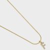 Women Pastiche Jewellery | Initial F Necklace