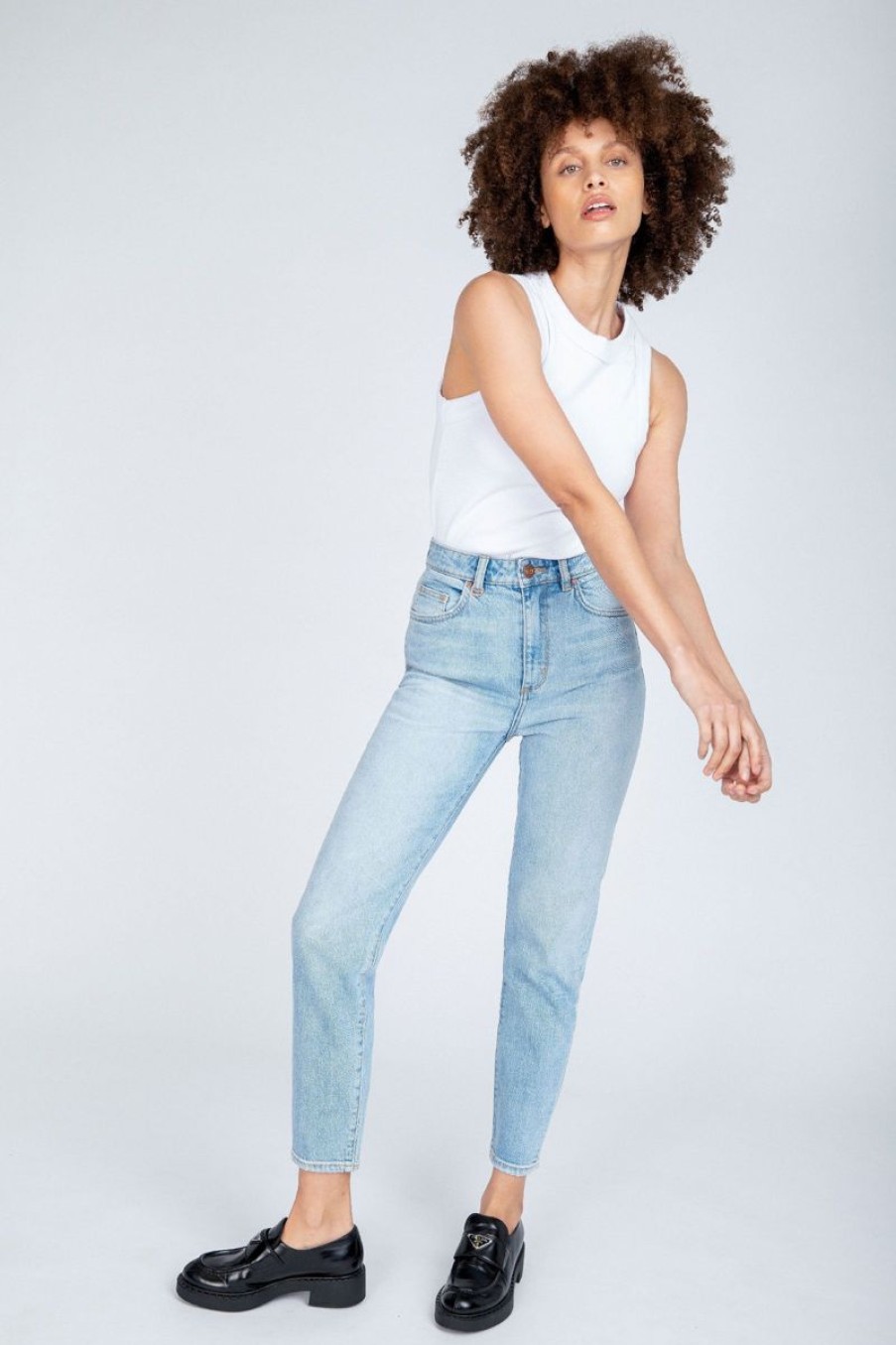 Women Neuw Denim Jeans | Neuw Denim Lola Mom Jean-Zero Jemima/Length 28