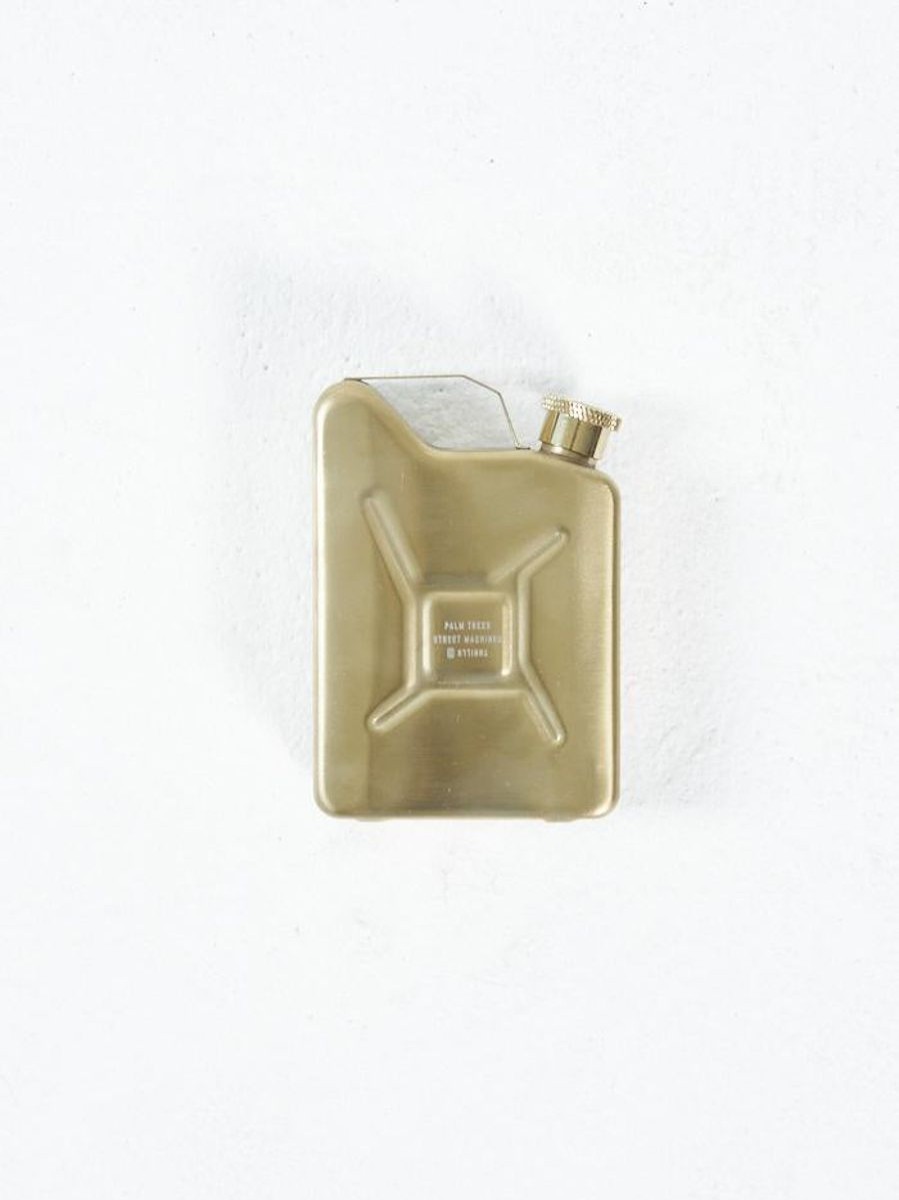 Women THRILLS Stationery | Military Flask-Anti Brass