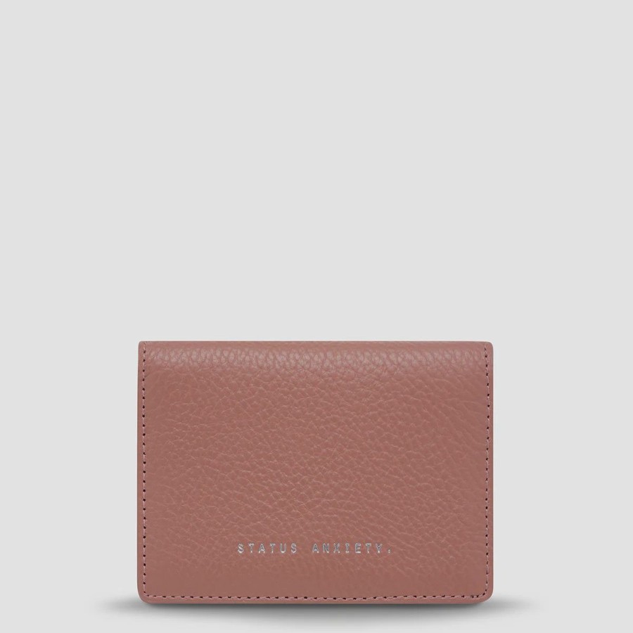 Women Status Anxiety Wallets & Pouches | Status Anxiety Easy Does It Wallet-Dusty Rose