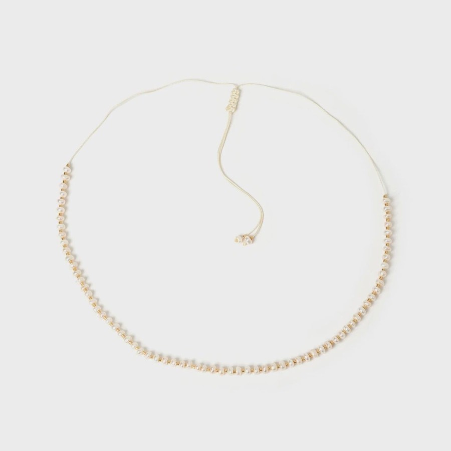 Women Arms Of Eve Jewellery | Arms Of Eve Belle Pearl Choker Necklace