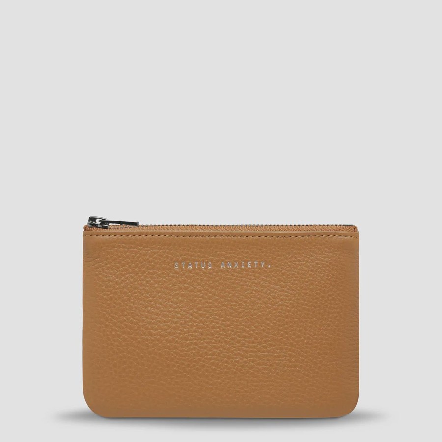 Women Status Anxiety Wallets & Pouches | Status Anxiety Change It All Wallet-Tan