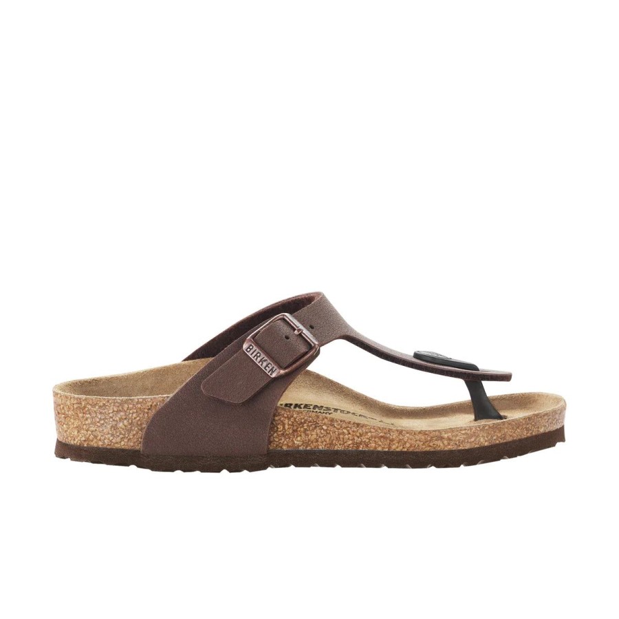 Footwear Birkenstock Gizeh | Birkenstock Gizeh Mocca Birkibuc Narrow