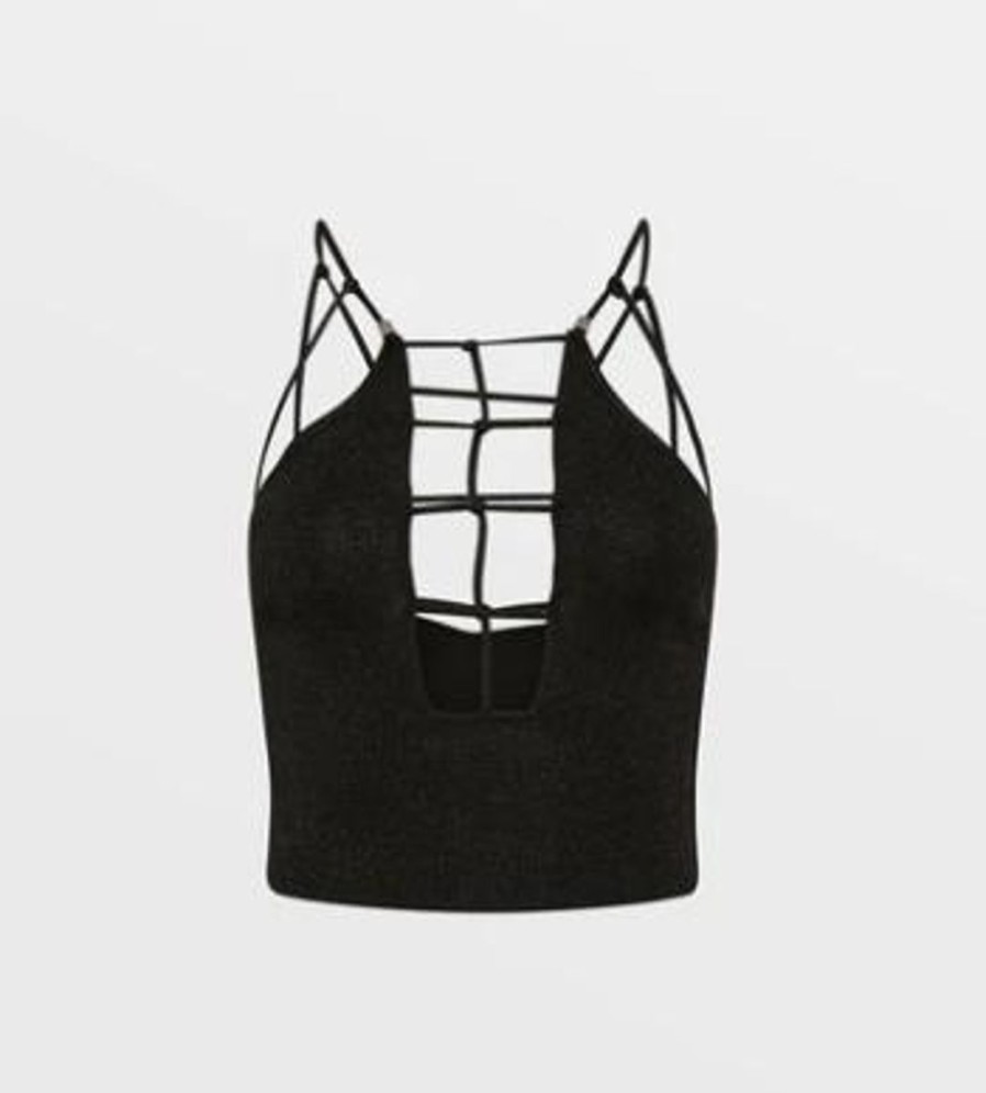 Women Ksubi Tops | Untamed Top- Black