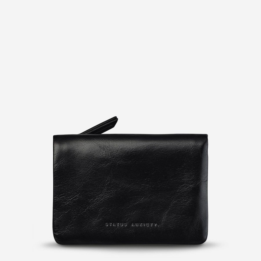 Women Status Anxiety Wallets & Pouches | Status Anxiety Is Now Better-Black